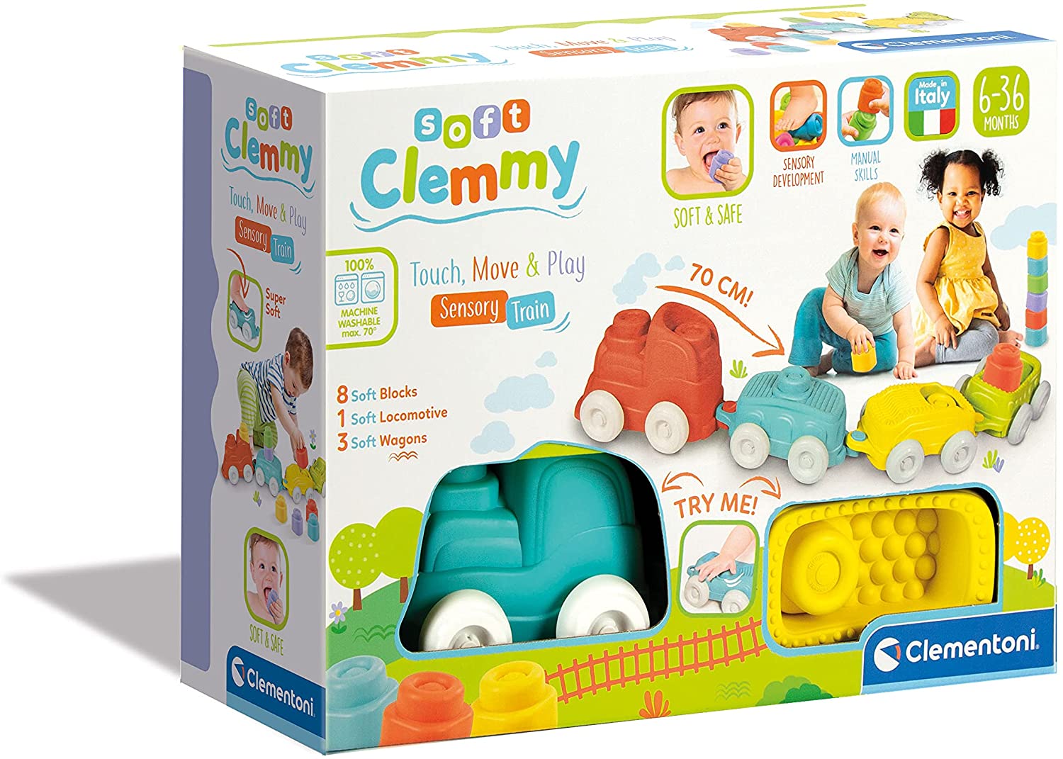 Soft Clemmy Trenino Sensoriale